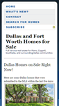 Mobile Screenshot of d-fwhomes.com